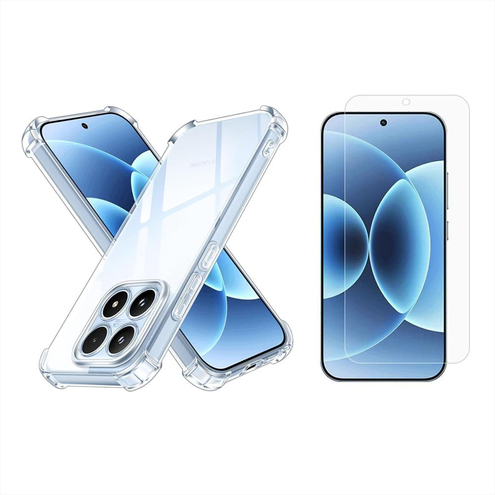 Funda Airbag Antichoque + Vidrio Templado Para Xiaomi 17 img #1