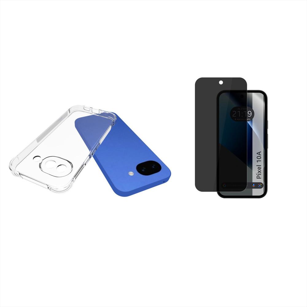 Funda Airbag Antichoque + Hidrogel Antiespia Para Google Pixel 10A img #1