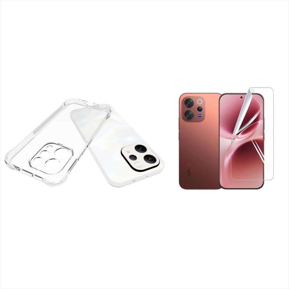 Funda Airbag Antichoque + Hidrogel Hd Para Vivo V70 img #1