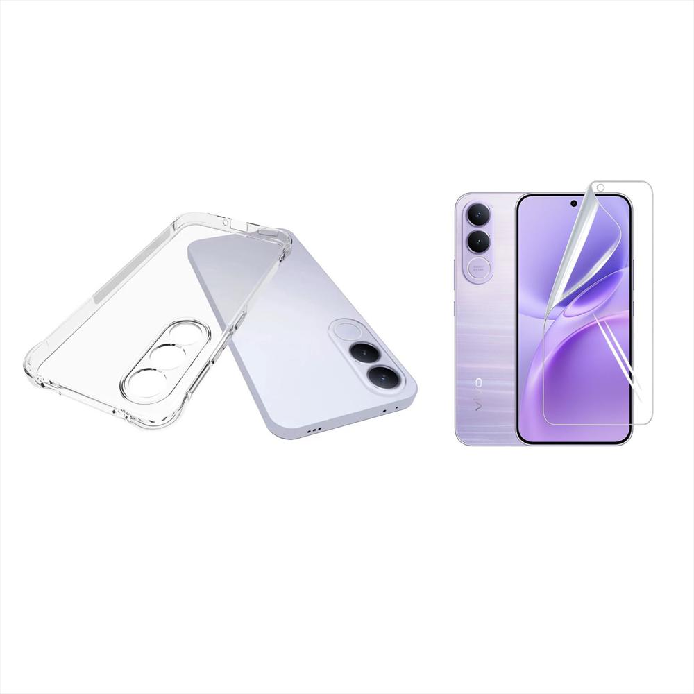 Funda Airbag Antichoque + Hidrogel Hd Para Vivo V70 Fe img #1