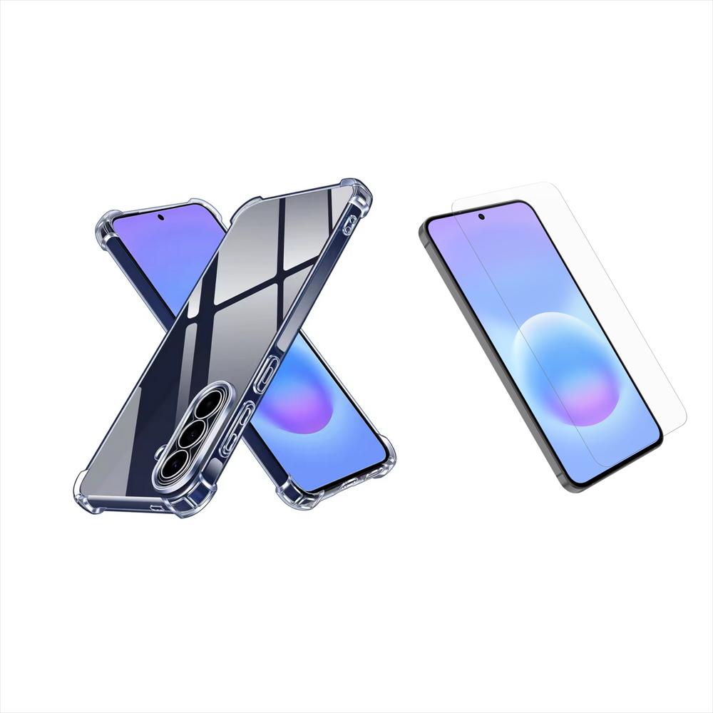 Funda Airbag Antichoque + Vidrio Templado Para Samsung Galaxy A27 img #1