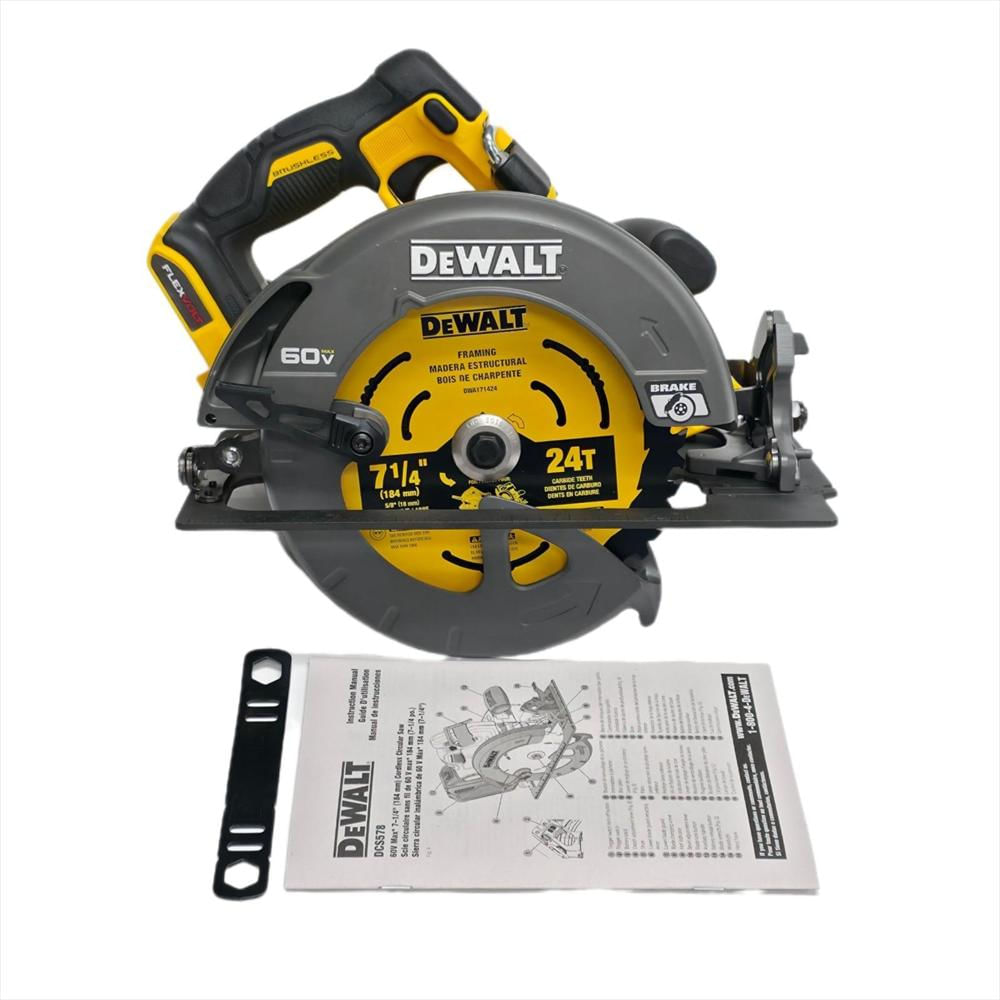 Sierra Circular Dewalt Dcs578b 60V Max Sin Escobillas 7 1/4 Pulgadas img #5
