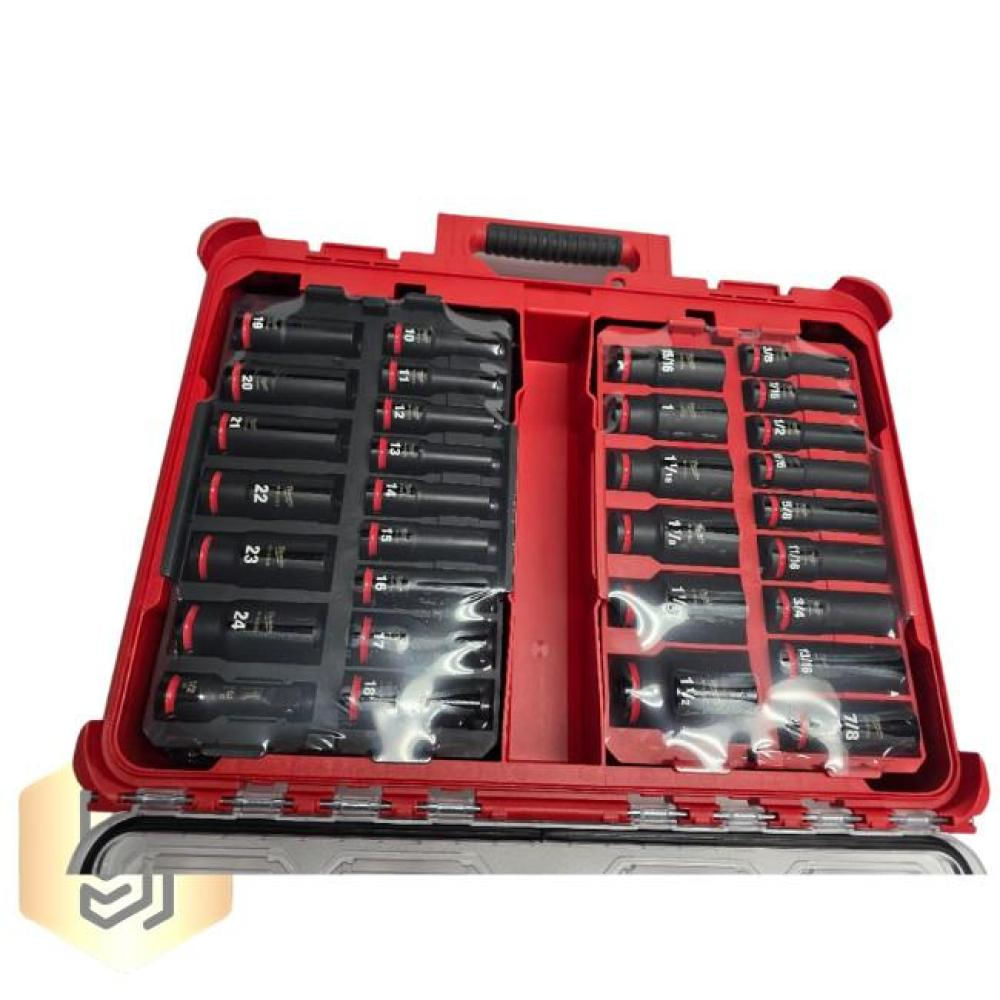 Juego De 31 Copas De Impacto Milwaukee 49 66 6806 Shockwave Packout img #2