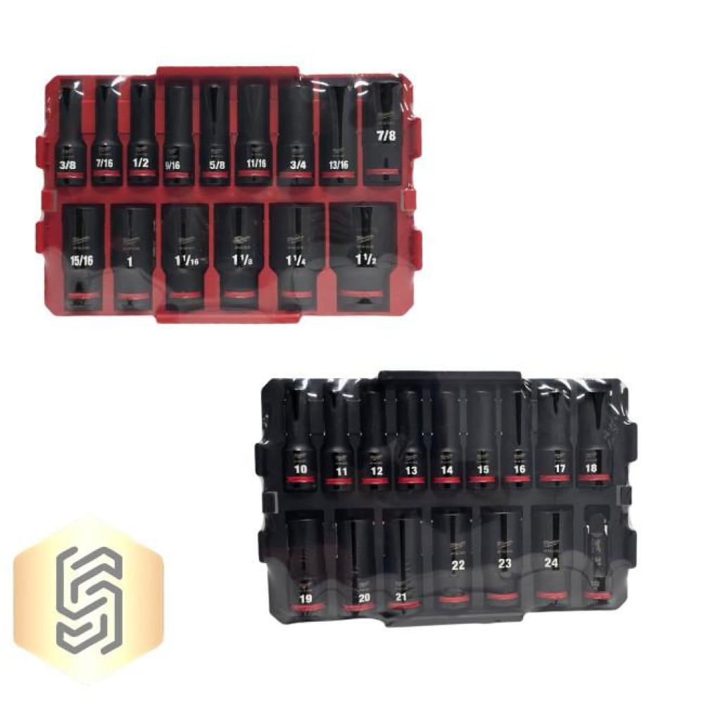 Juego De 31 Copas De Impacto Milwaukee 49 66 6806 Shockwave Packout img #3