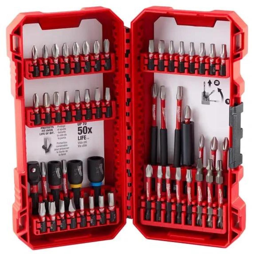 Juego Milwaukee 48 32 4010 Shockwave De 54 Puntas De Impacto img #1