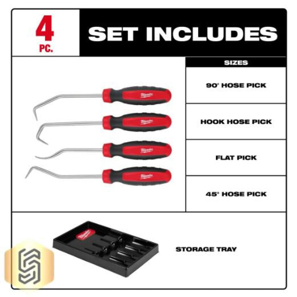 Juego De 4 Ganchos Para Manguera Milwaukee 48 22 9217 img #2