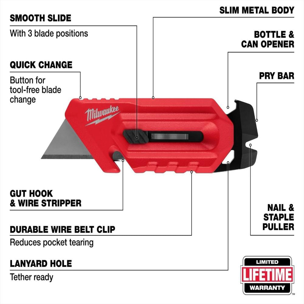 Navaja Multiusos Compacta Milwaukee 48 22 1517 Multifunción img #2