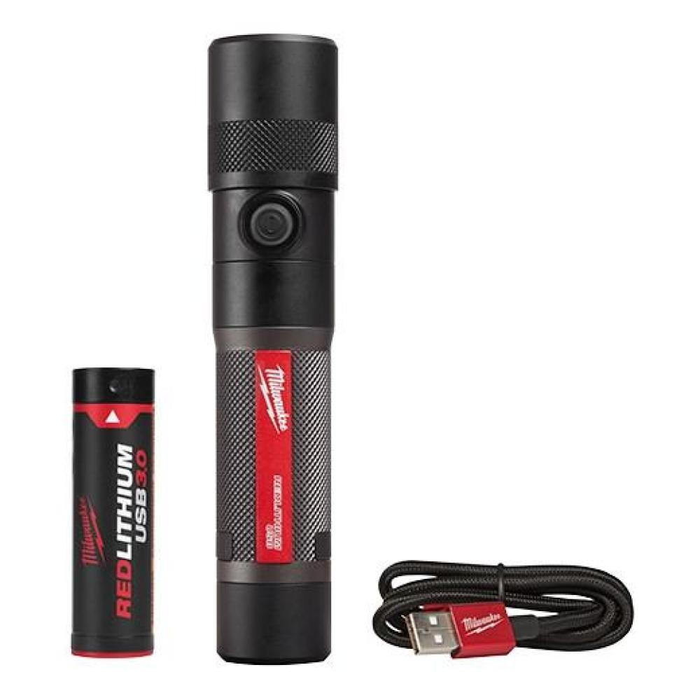 Linterna Milwaukee 2161 21 Redlithium Usb 1100 Lúmenes Con Enfoque img #1