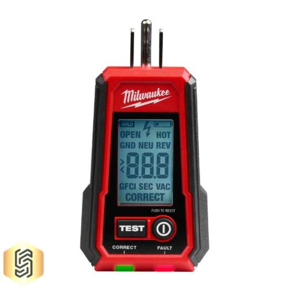 Probador Digital Gfci Milwaukee 2224 20 Para Tomacorrientes img #1