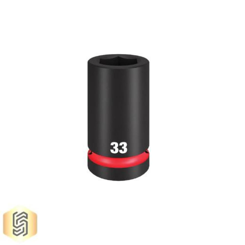 Copa De Impacto Profunda Milwaukee 49 66 6627 Shockwave 33 Mm 1 Pulgada img #1