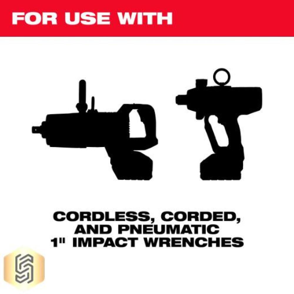 Copa De Impacto Profunda Milwaukee 49 66 6627 Shockwave 33 Mm 1 Pulgada img #2