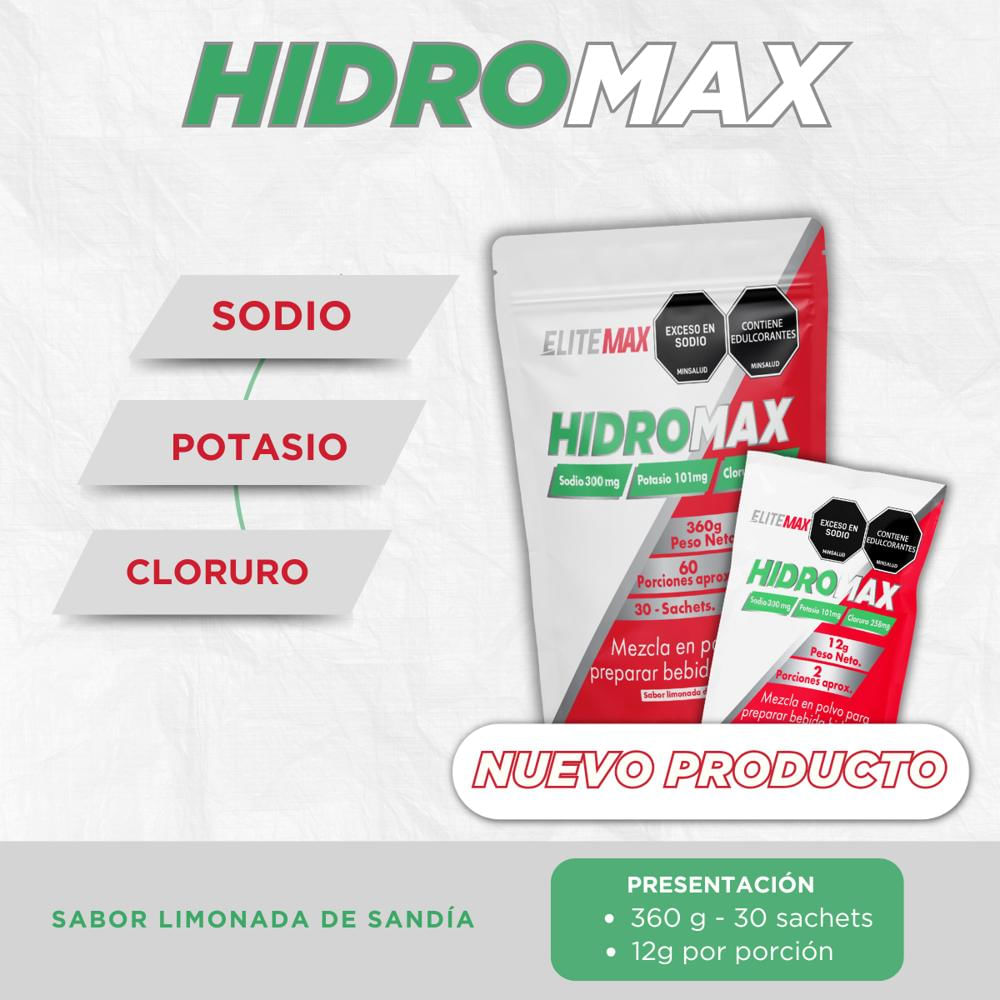 Hidratante Hidromax 30 Sachet Elitemax img #3