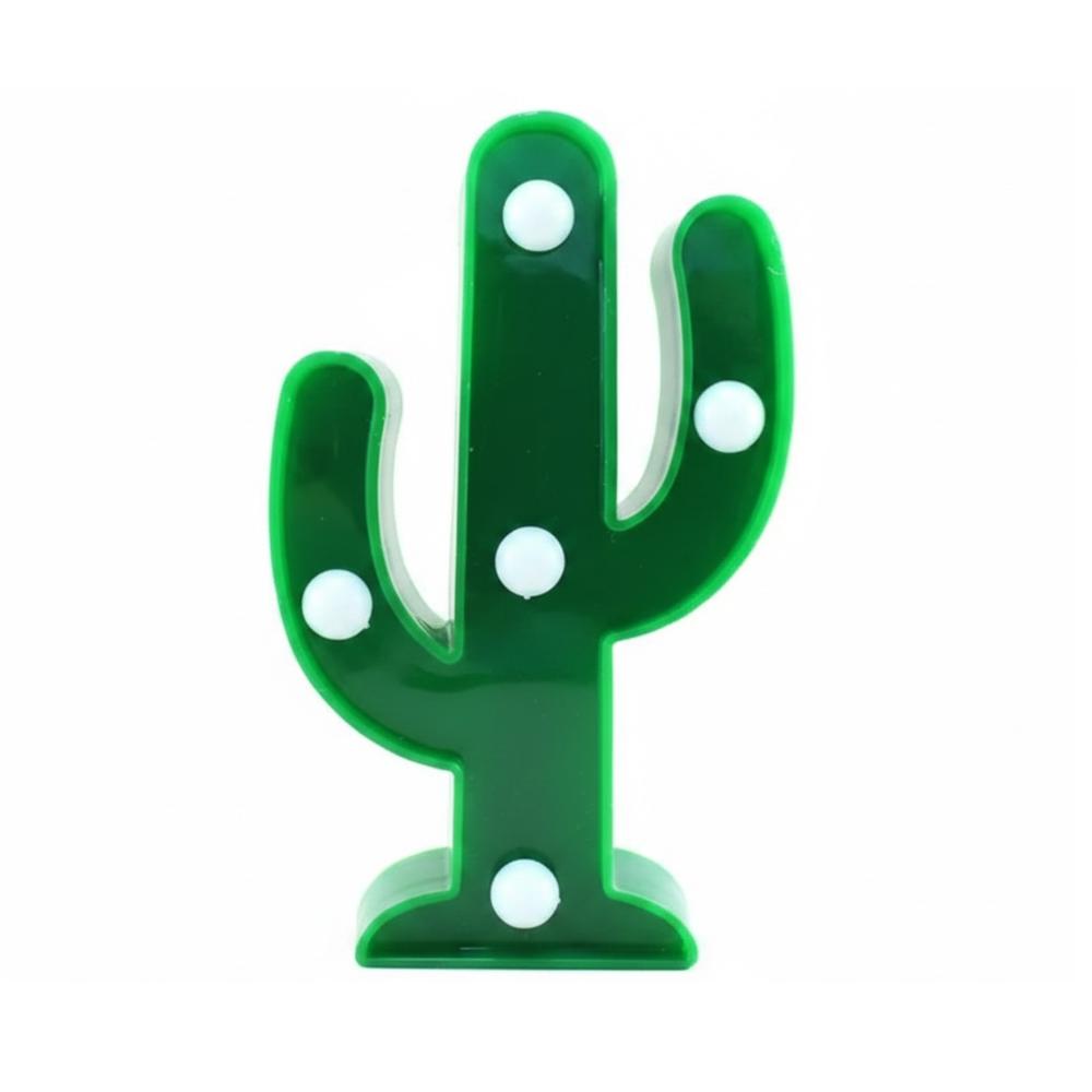 Lámpara Led Decorativa De Cactus img #1