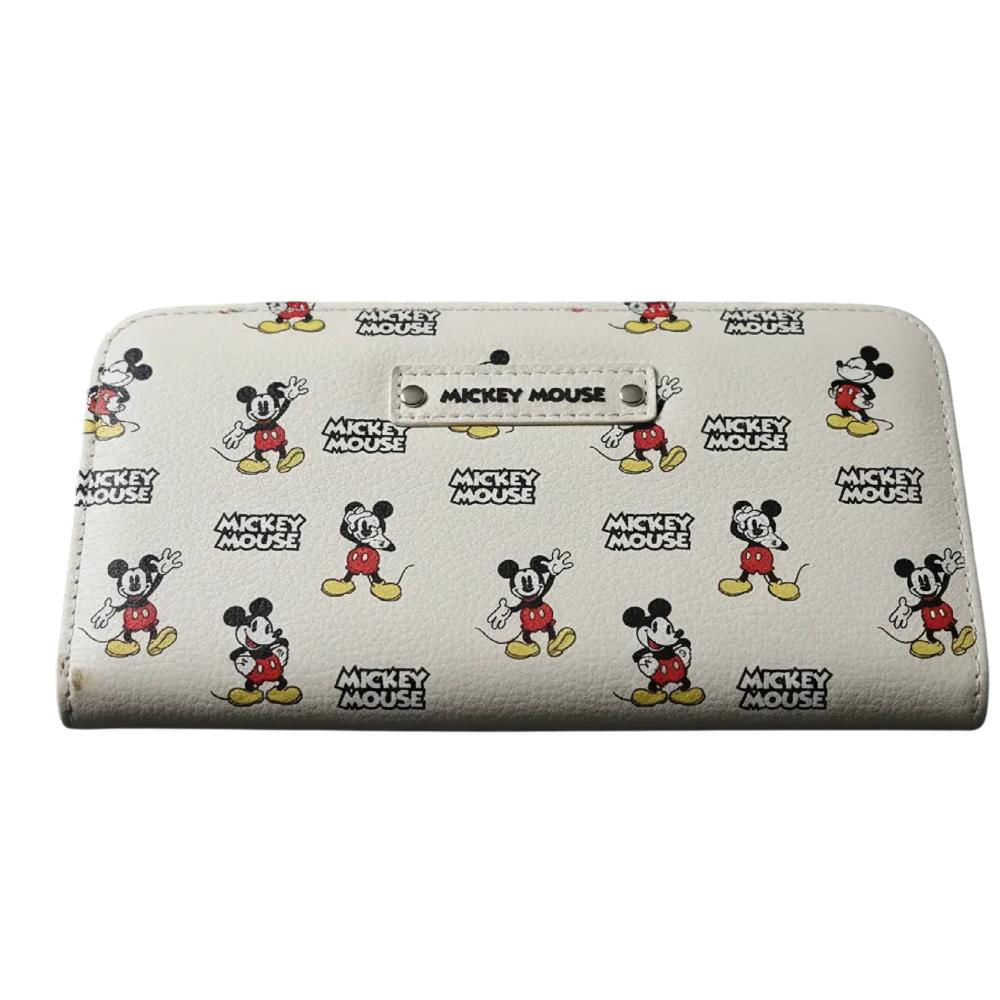 Billetera Larga Para Dama Mickey Mouse Estampada Disney img #1