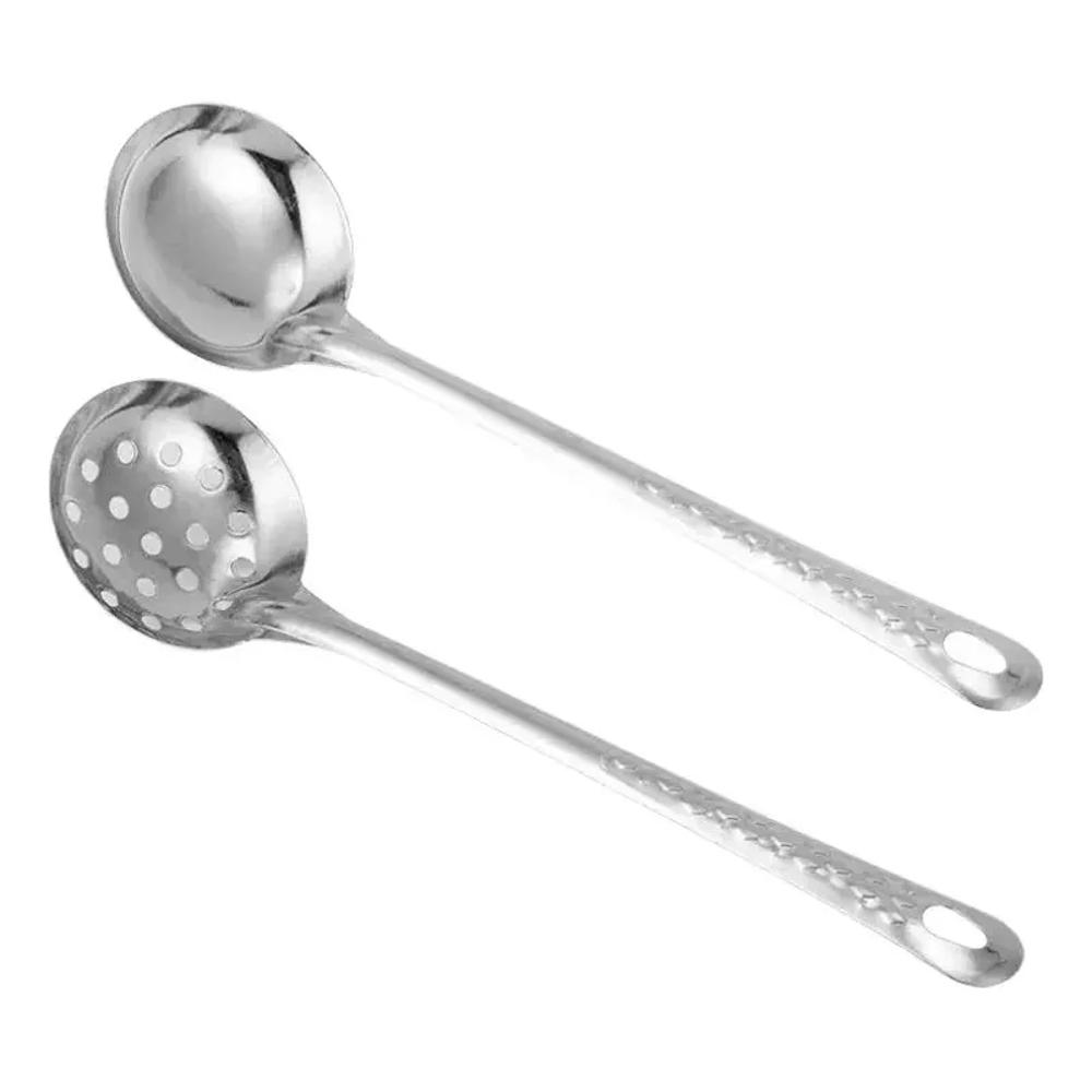 Juego 2 Utensilios De Cocina Acero Inoxidable Multiusos Duradero Resistente img #1