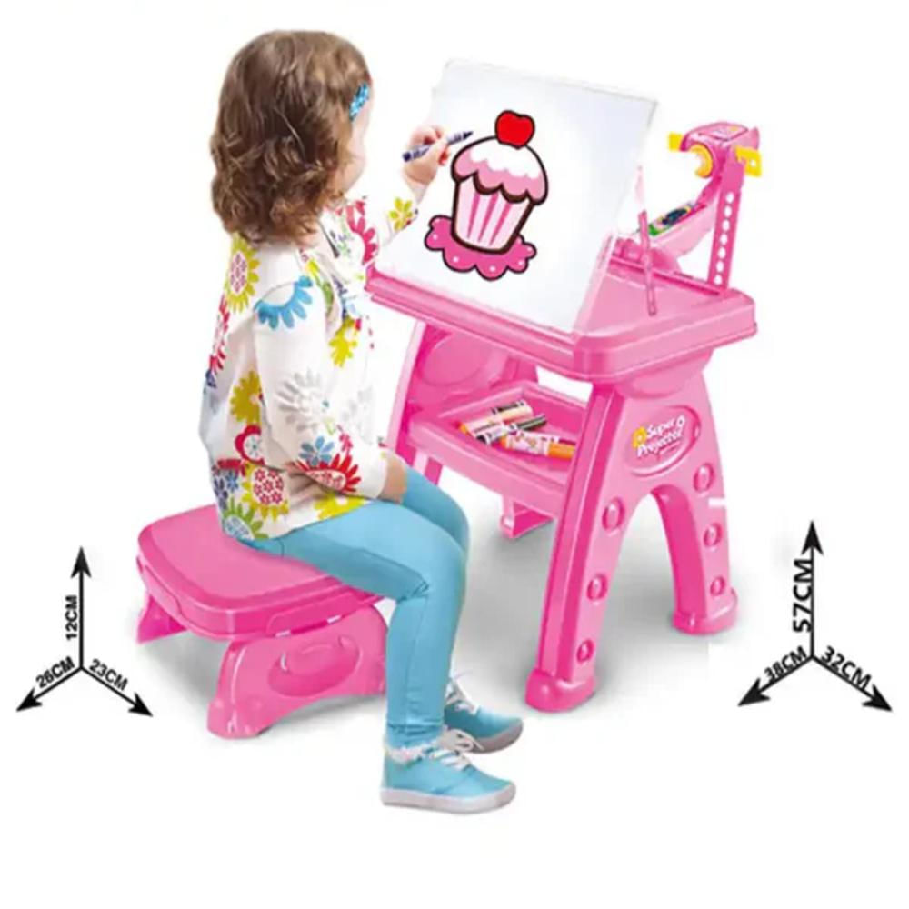 Mesa De Dibujo Con Proyector Para Niño img #2