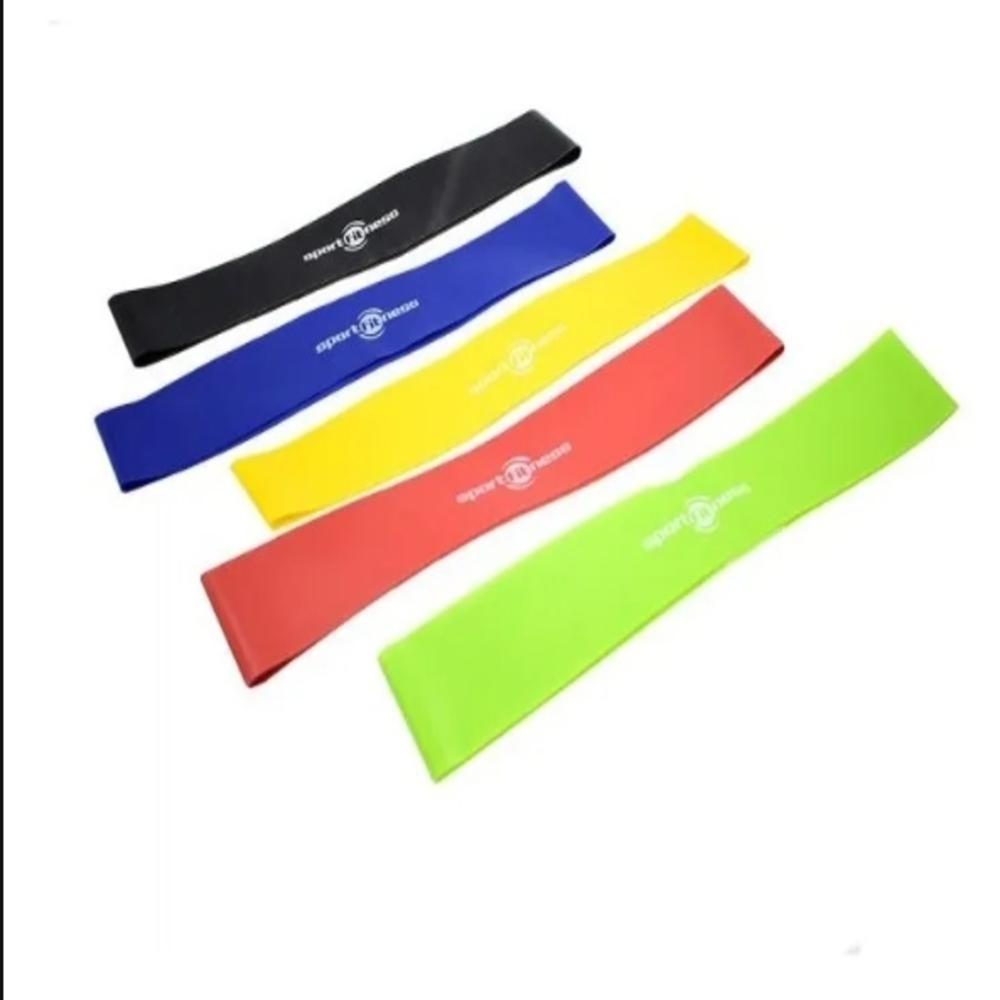 Bandas Planas Elásticas Cerradas En Látex Set X 5 Md 03 img #1