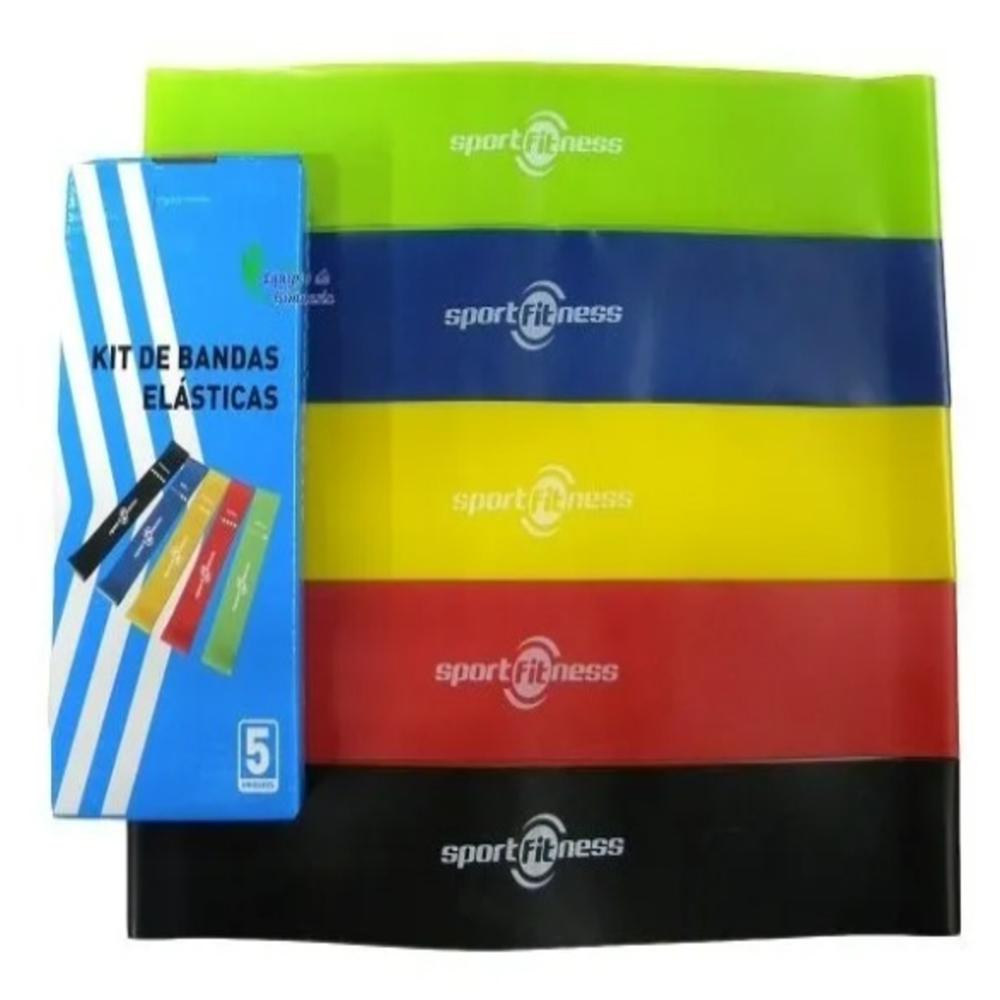 Bandas Planas Elásticas Cerradas En Látex Set X 5 Md 03 img #2