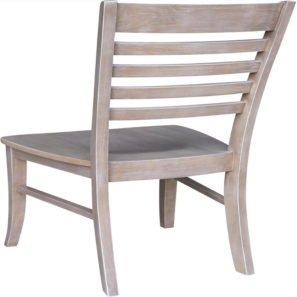 Silla Ic International Concepts Madera Maciza Gris Juego De 2 Fácil Montaje img #4