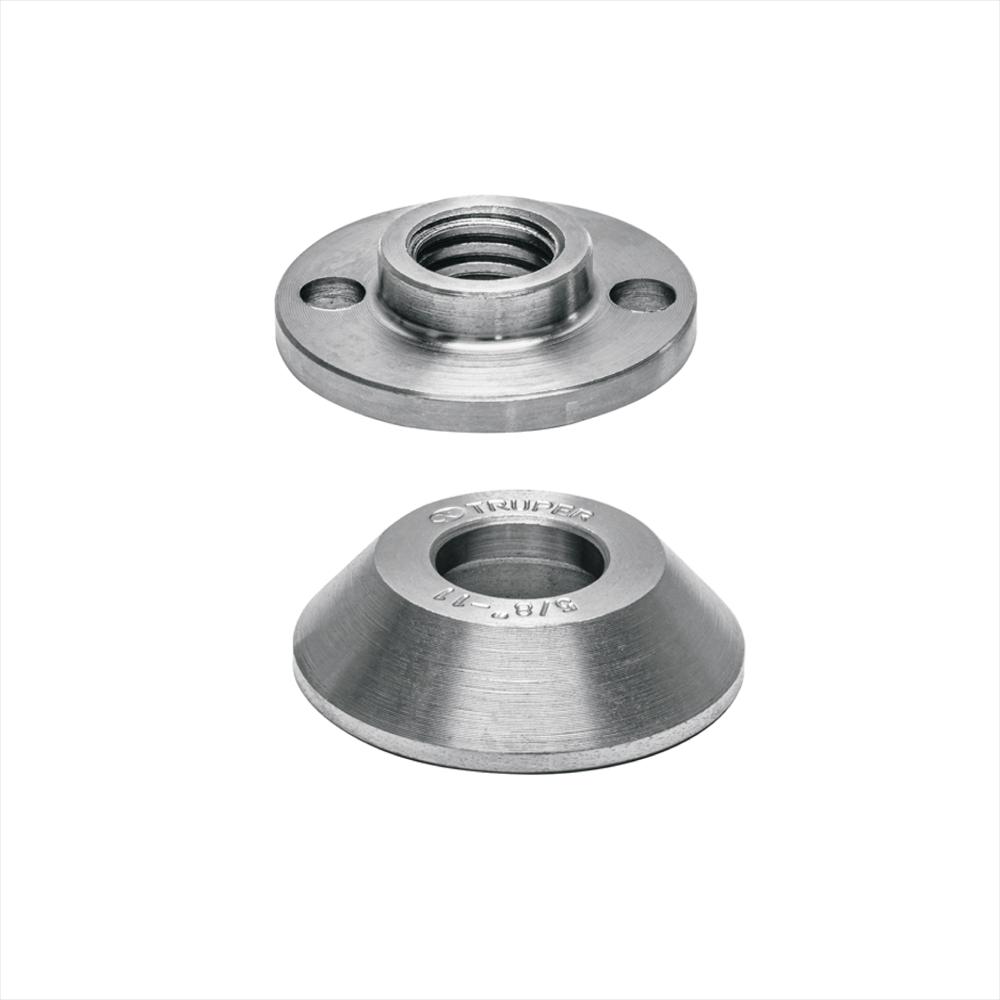 Adaptador Discos Abrasivos 4'' 4.1/2'' Truper Eje 5/8'' img #1