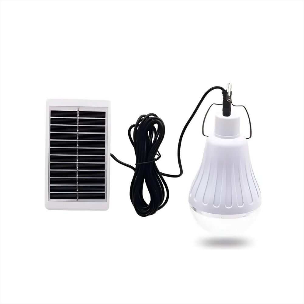 Bombillo Lámpara Solar Led Recargable Portátil 10W img #1