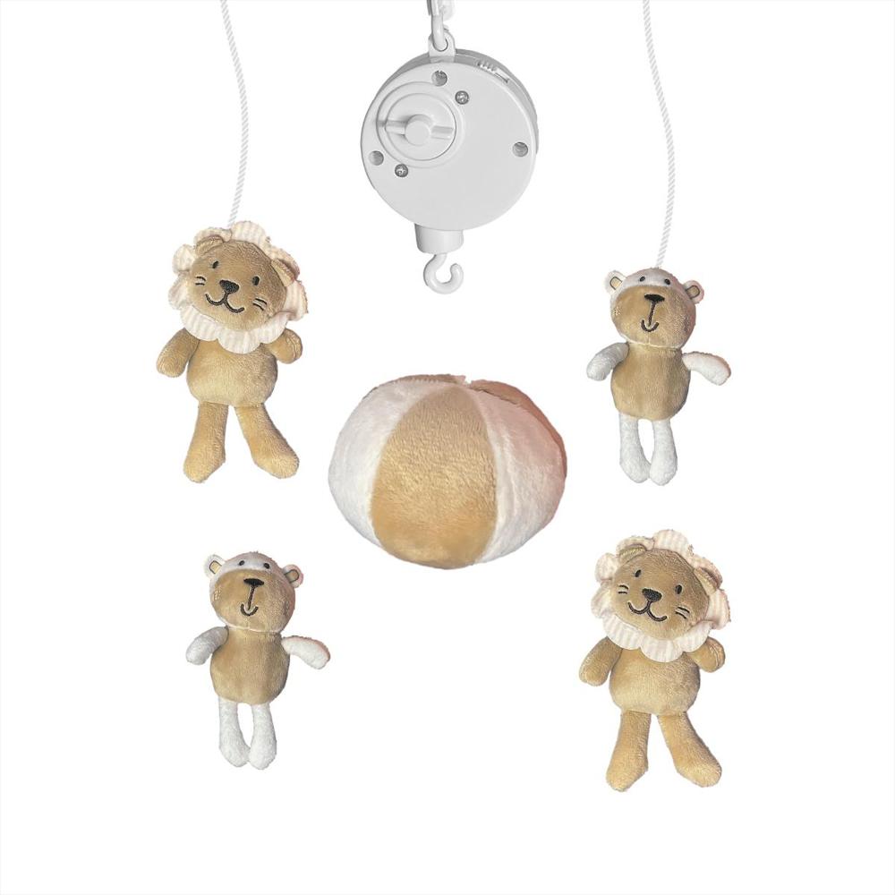 Móvil Musical Para Cuna Bebe Niño Leon img #2