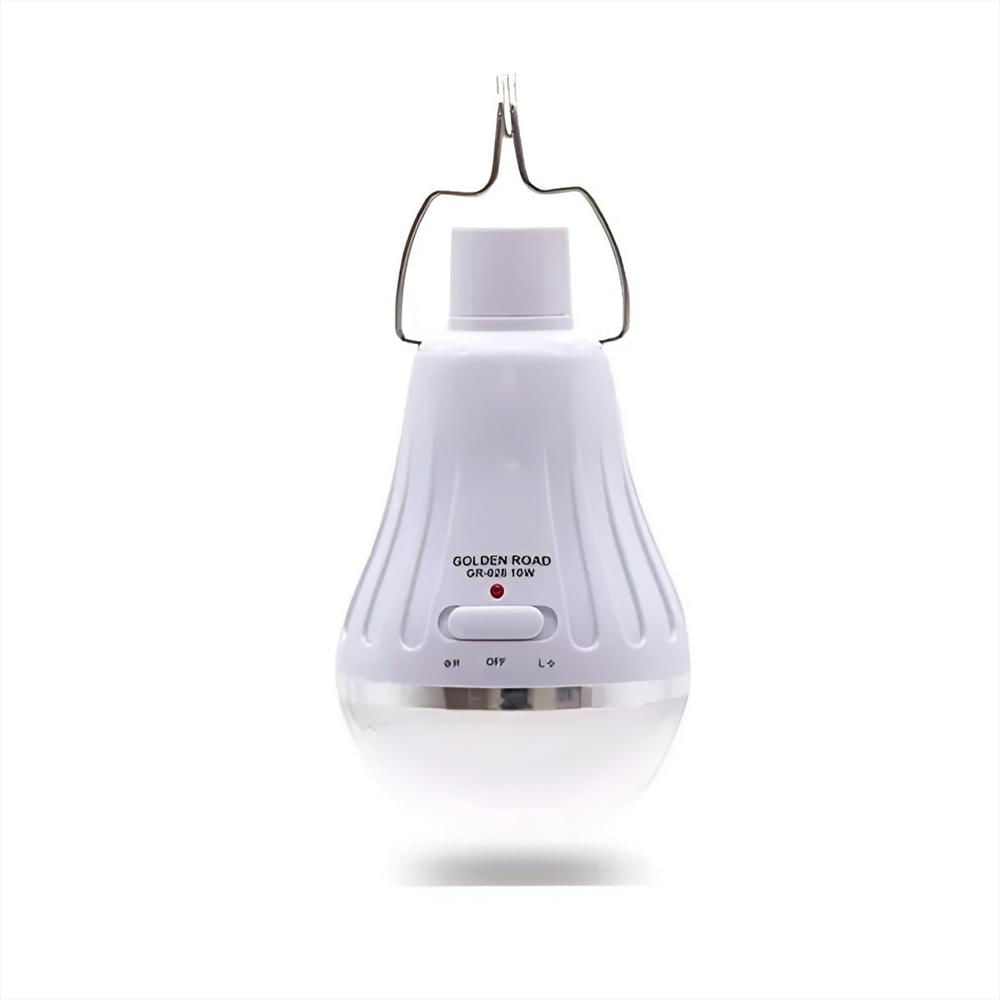 Bombillo Lámpara Solar Led Recargable Portátil 10W img #2