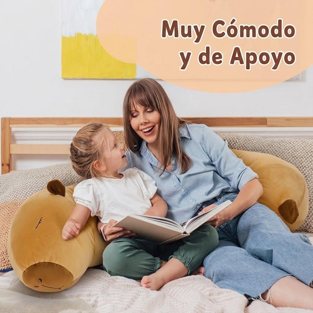 Almohada Cojin Peluche Capibara 80 Cm Importado img #2