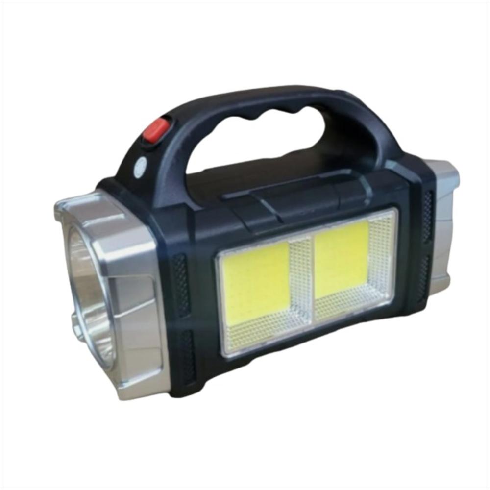 Linterna Multifunción Xpe Con 4 Led, 2 Cob, Recargable Por Usb Y Energía Solar. img #1