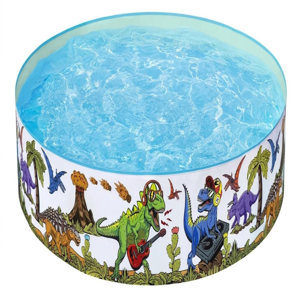 Piscina Rígida Bestway Alberca Infantil Dinosaurios 183X38cm img #1