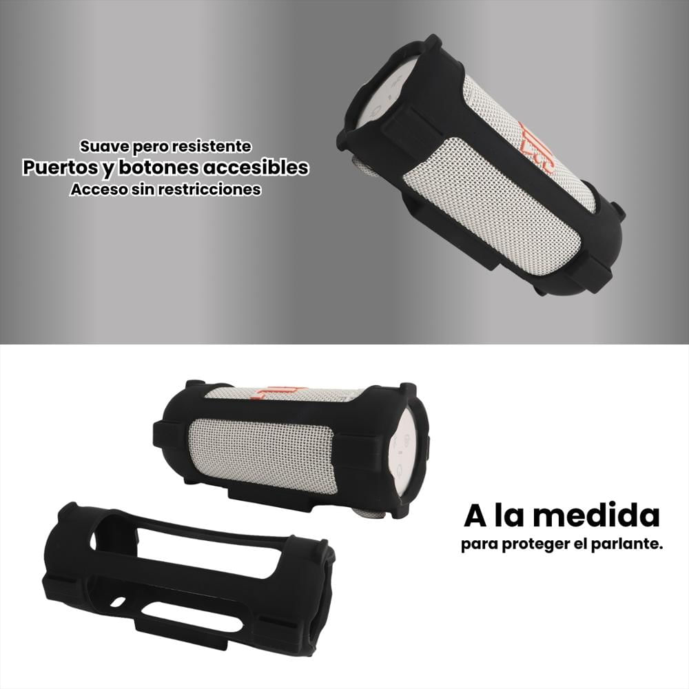 Silicona Protectora Jbl Grip Funda A La Medida Con Correa img #3