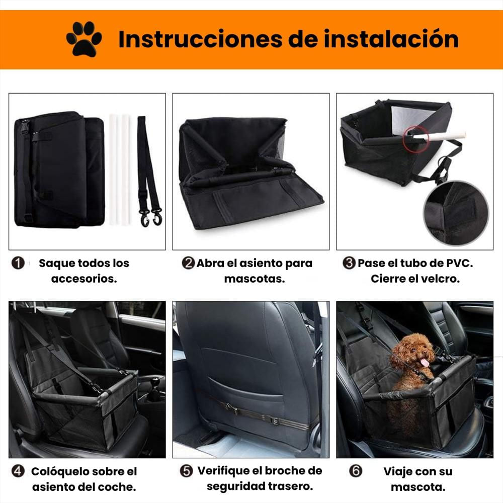 Asiento Plegable De Carro Para Mascotas Perros Y Gatos img #4