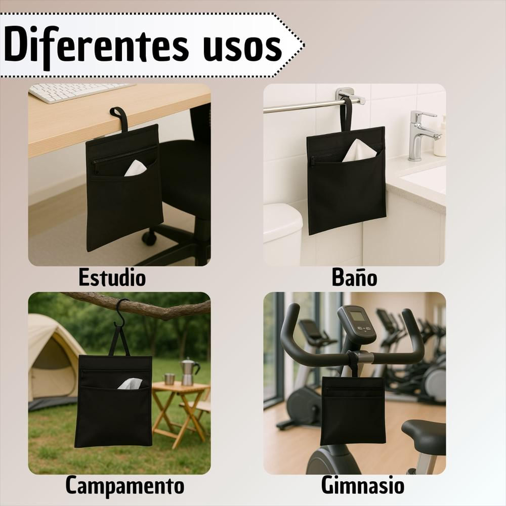 Bolsa Organizadora Para Basura De Carro Reutilizable img #4