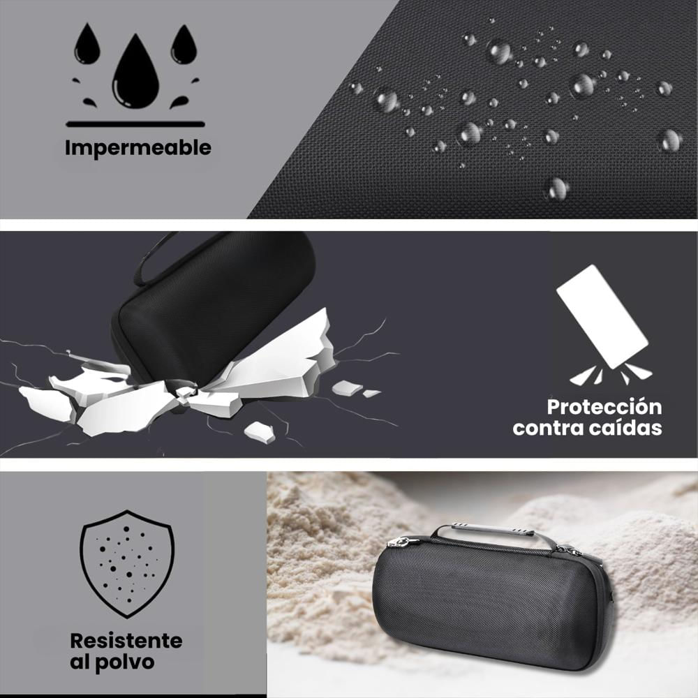 Estuche Rigido Jbl Grip Protector A La Medida Con Correa img #2