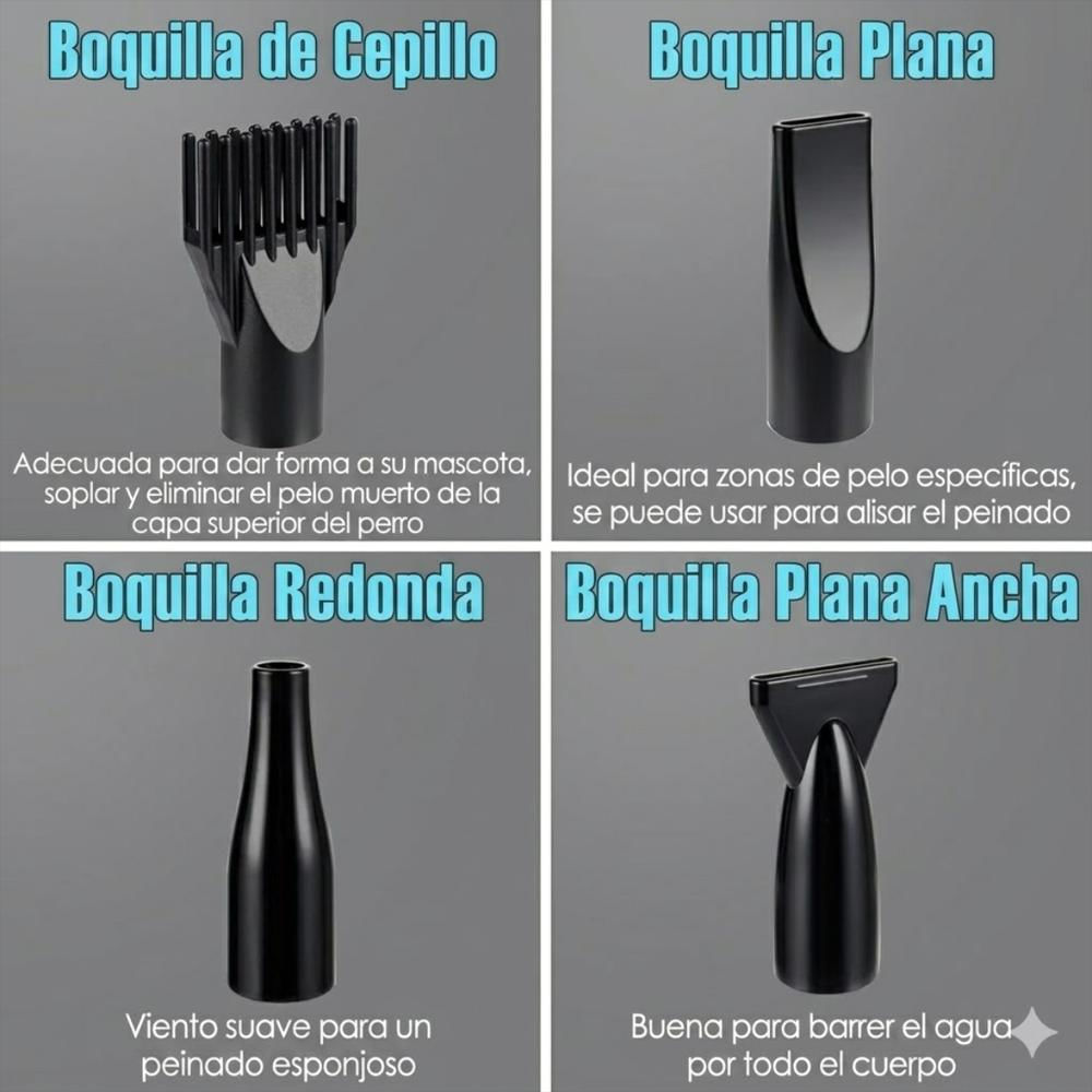Secador De Pelo Multiusos Profesional Para Mascotas Potente img #4
