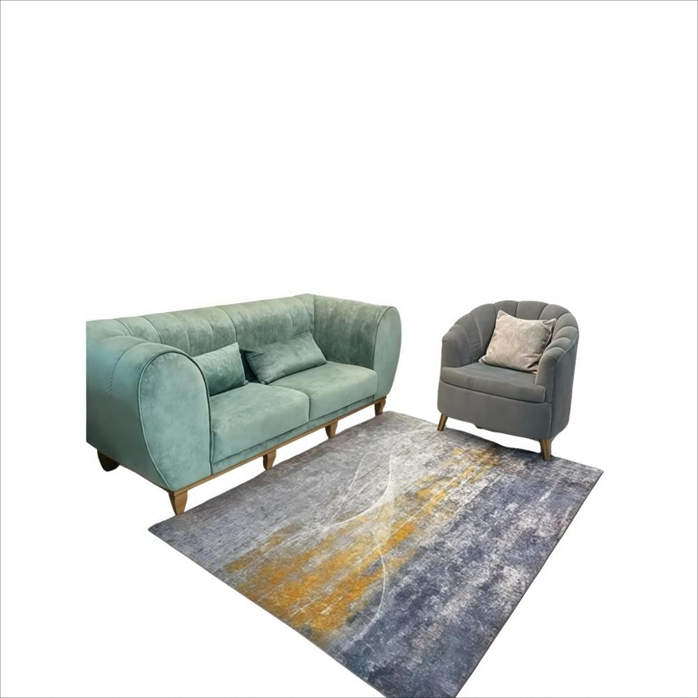 Tapete Moderno Gris 150 X 200 Cm Decoracion Hogar img #1