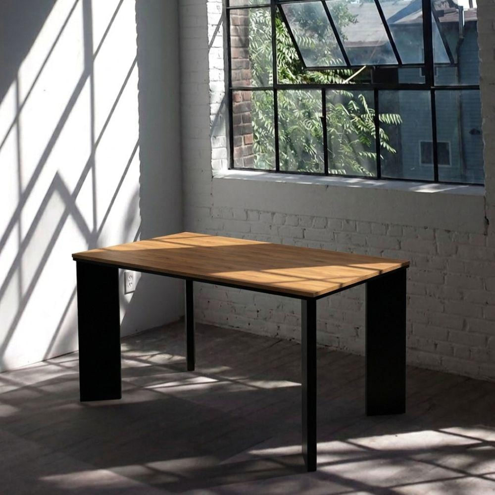Mesa Comedor System 140Cm X 80Cm Lamina Roble img #2