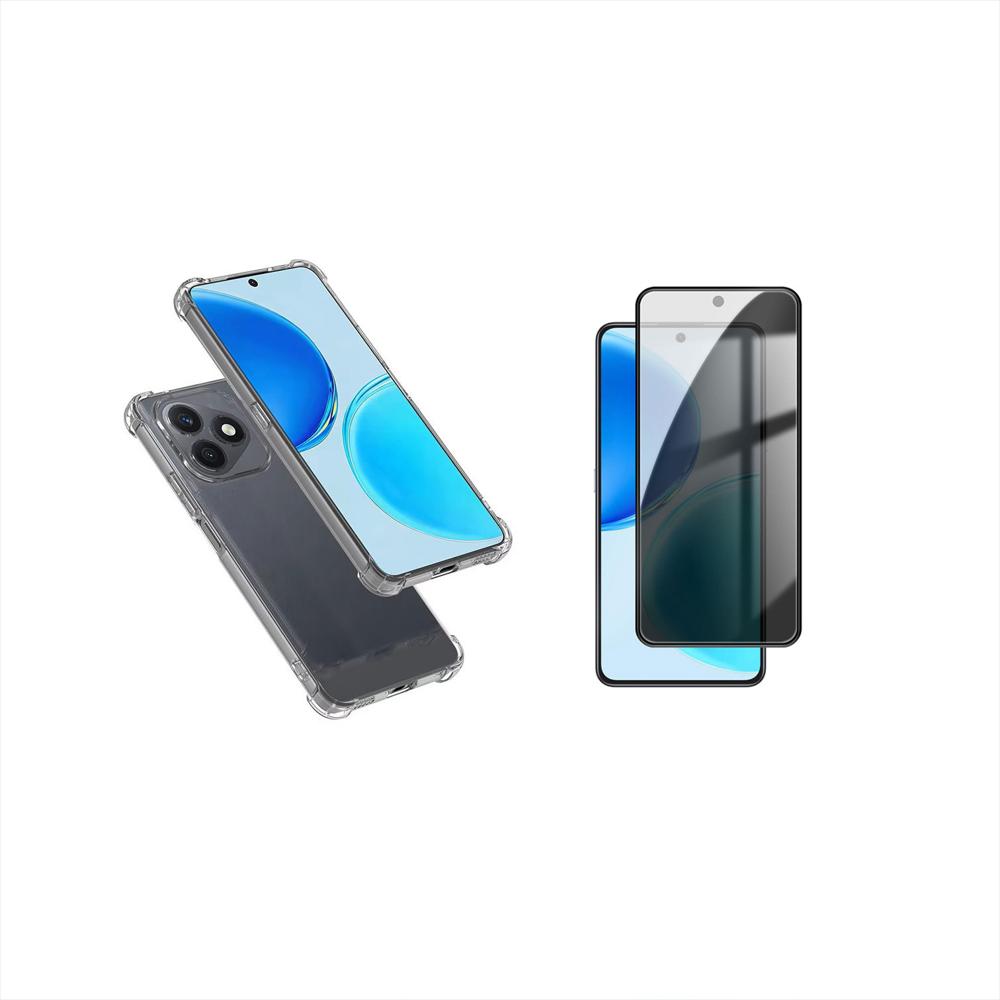 Funda Airbag Antichoque + Hidrogel Antiespia Para Honor X8d img #1