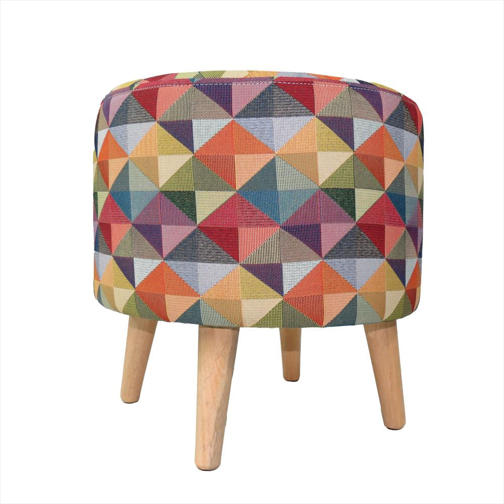 Set X 2 Und Puff Tapizado 39X40x40cm Colors img #3