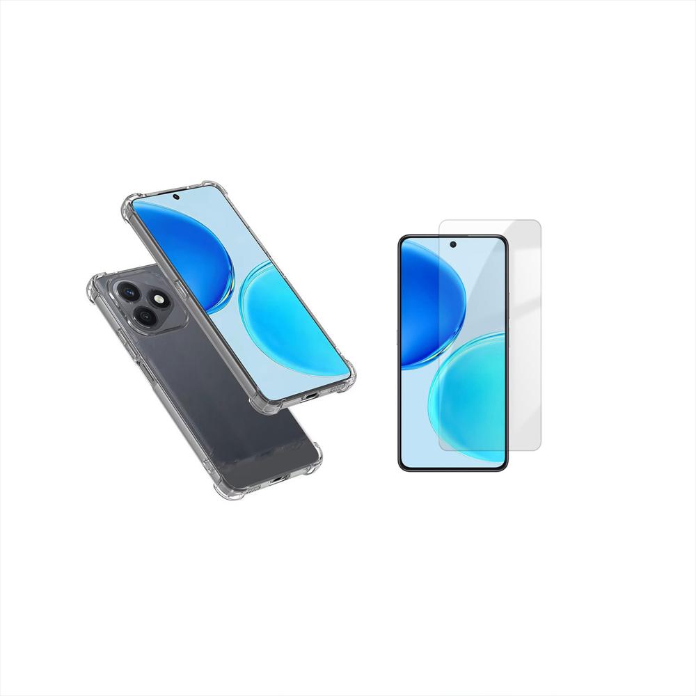 Funda Airbag Antichoque + Vidrio Templado Para Honor X8d img #1