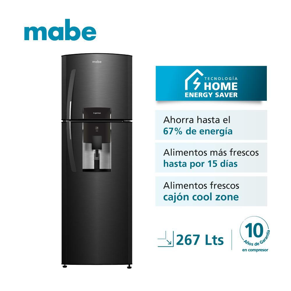 Nevera MABE No Frost Congelador Superior 267L RMA267FXCC RMA267FXCC Black steel img #2
