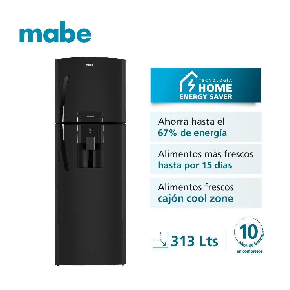 Nevera MABE No Frost Congelador Superior 313L RMA313FXCG RMA313FXCG Grafito img #2