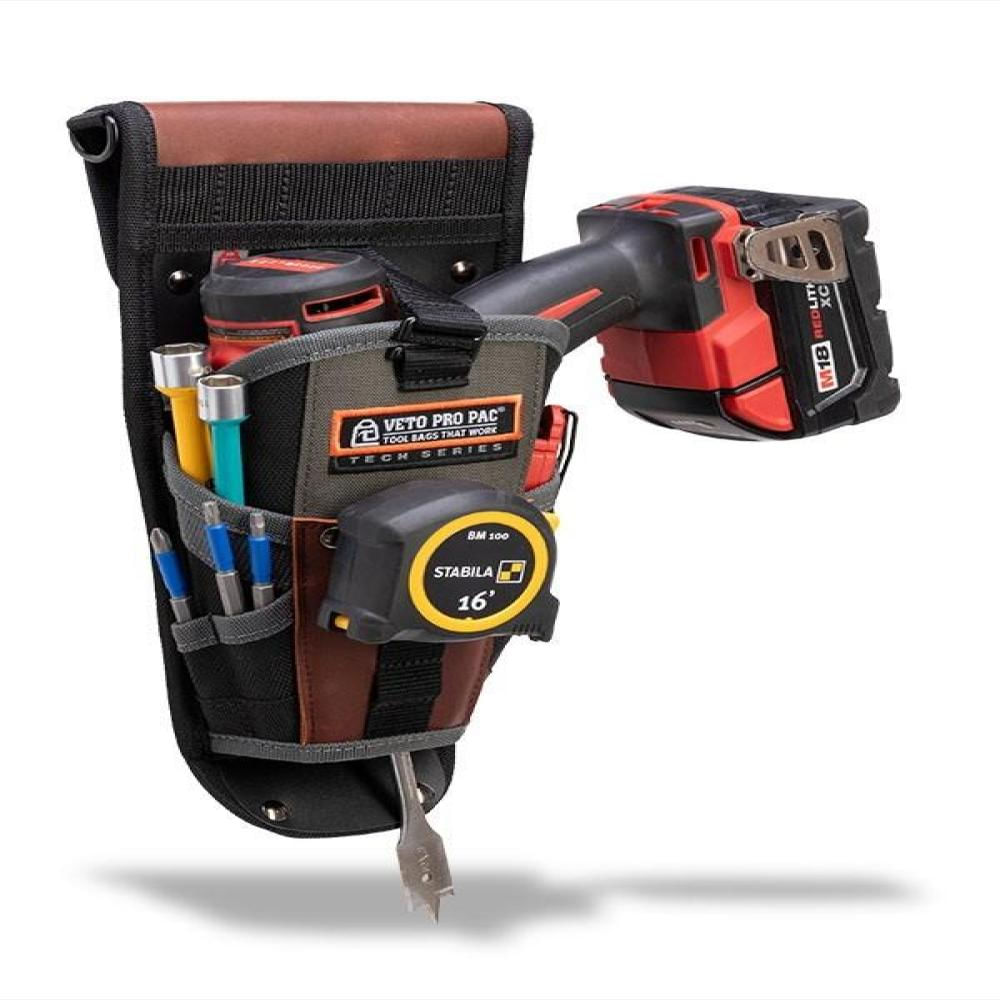 Funda Para Taladro Veto Pro Pac Dh2x Grande Con Clip De Cinturón img #1