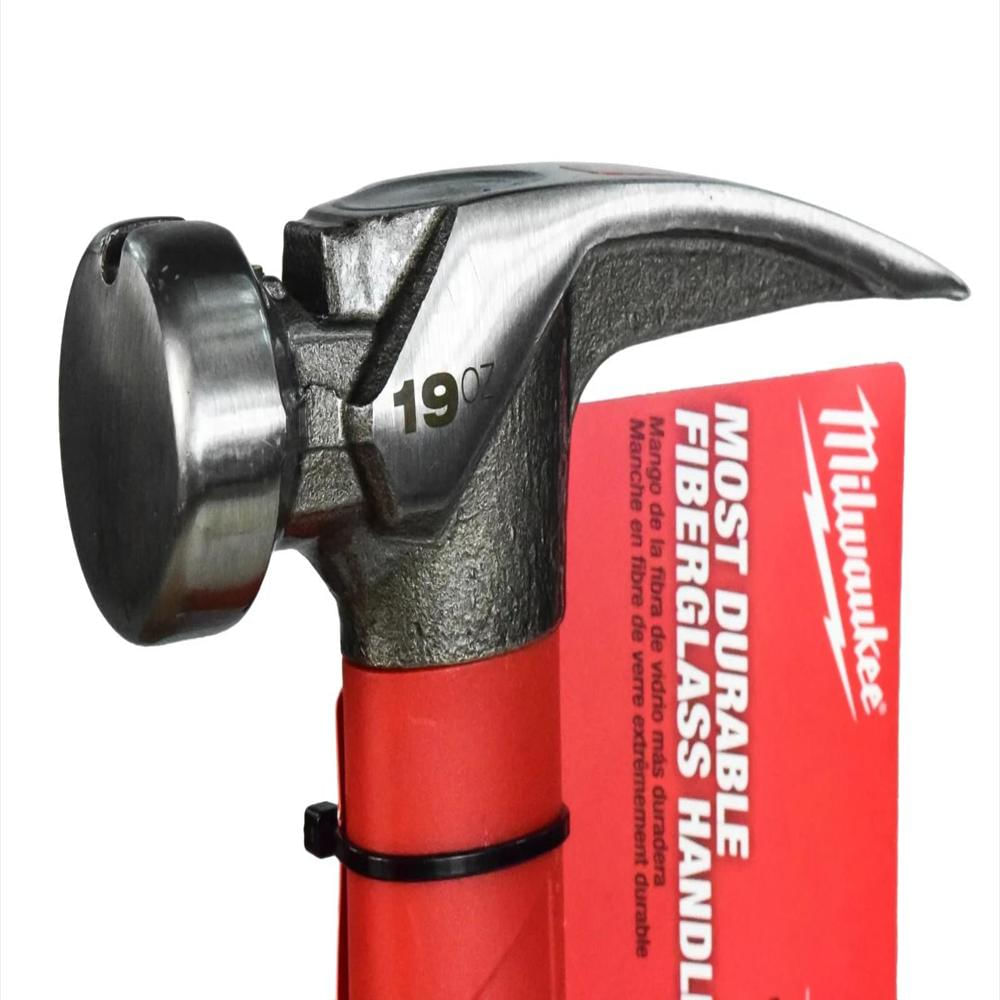 Martillo Milwaukee 48 22 9316 Cara Lisa 19 Oz Mango De Fibra De Vidrio img #4