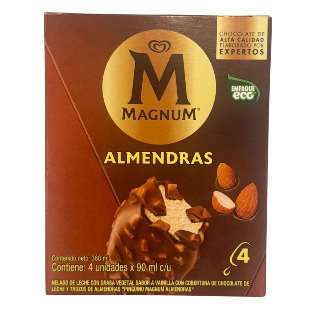 Multipack MAGNUM Almendras x4 (360  ml) img #1