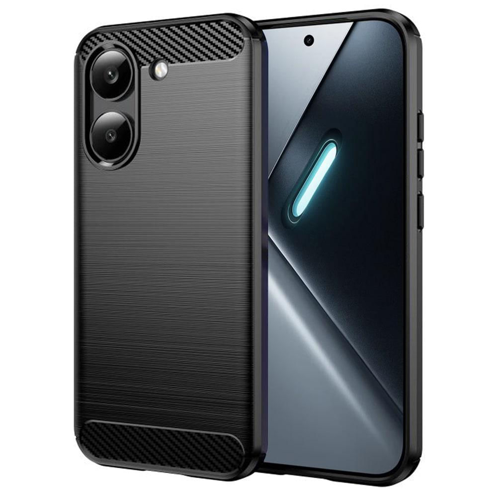 Funda Tipo Carbono Para Celular Xiaomi Poco X8 Pro img #1