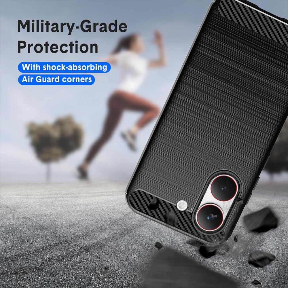 Funda Tipo Carbono Para Celular Xiaomi Poco X8 Pro img #5