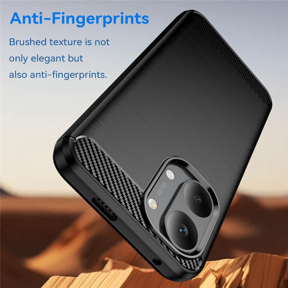 Funda Tipo Carbono Para Celular Xiaomi Poco X8 Pro Max img #4