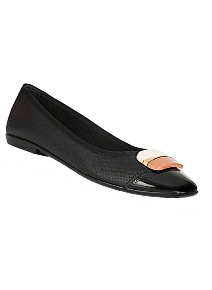 Baleta Hebilla Decorativa Moleca Plana Para Mujer img #2