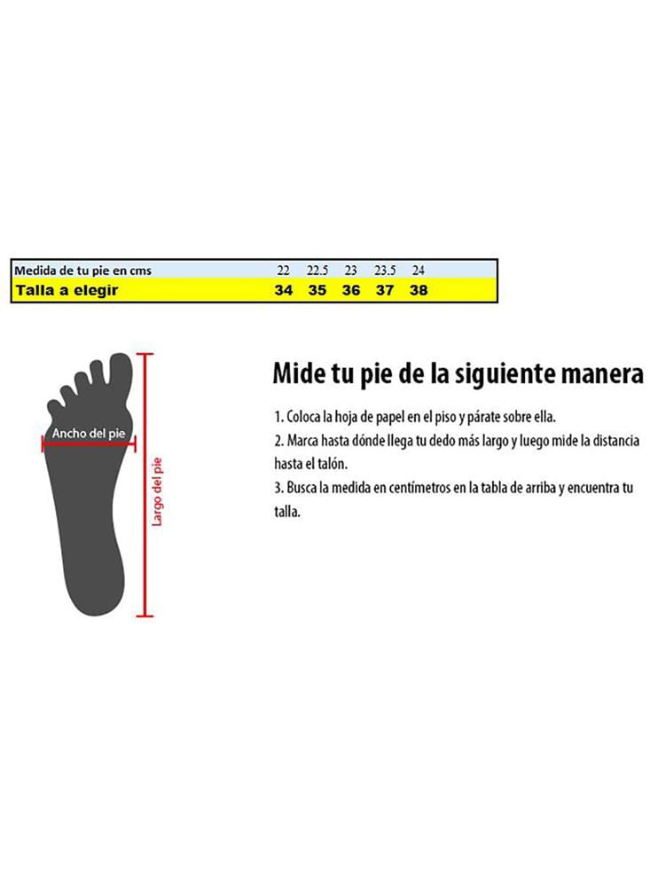 Baleta Marrón Plana Moleca Para Mujer img #5